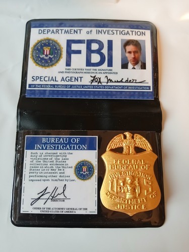 Files badge fox mulder avec - fox,