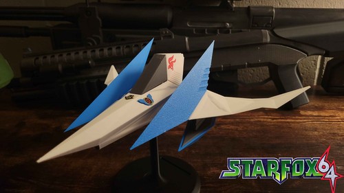 Star fox arwing - fox, model