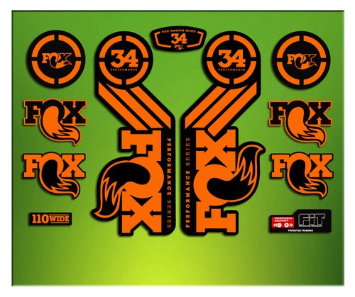 Adesivi forcella fox - forcella,